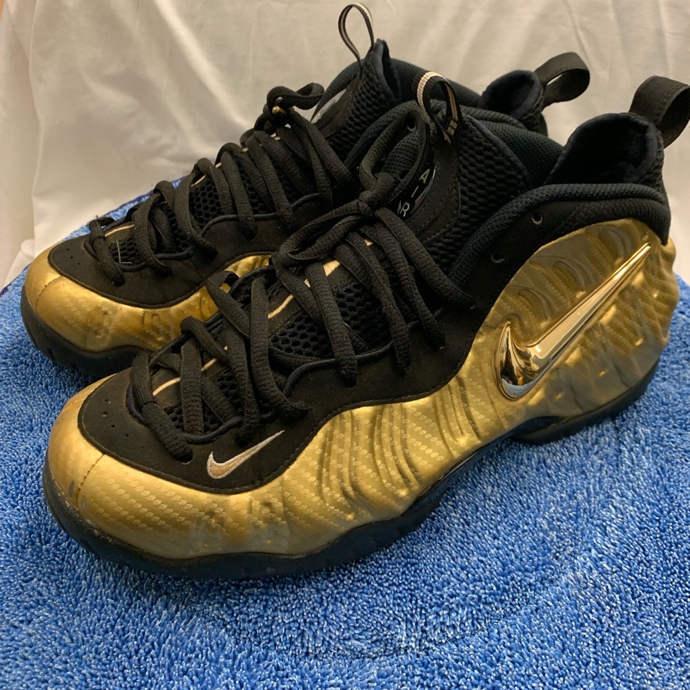 Foamposite Pro Metallic Gold